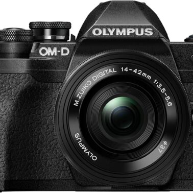 OM SYSTEM Olympus E-M10 Mark IV Silver Micro Four Thirds System Camera M.Zuiko Digital ED 14-42mm F3.5-5.6 EZ kit 20MP Sensor 5-Axis Image Stabilization 4K Video Wi-Fi | 20.3MP Micro Four Thirds Sensor, 5-Axis In-Body Is, 4k/30p Video, M.zuiko 14-42mm Ez Kit Lens, WI-FI and Bluetooth