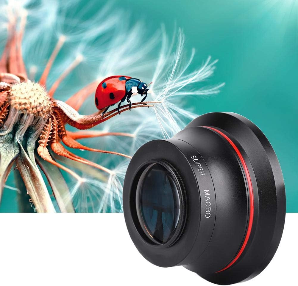 37mm 0.39X Professional HD Wide Angle Lens with Macro Lens and 37mm Phone Clip for Camcorder DSLR Camera - Image 4